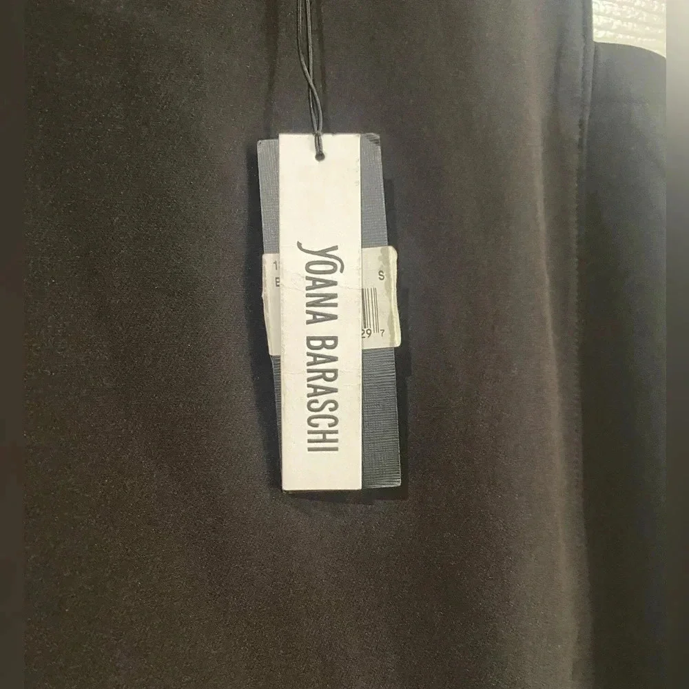 Yoana Baraschi Black Dress Sleeveless Stretchy Cocktail Designer Luxury Small - Picture 2 of 16